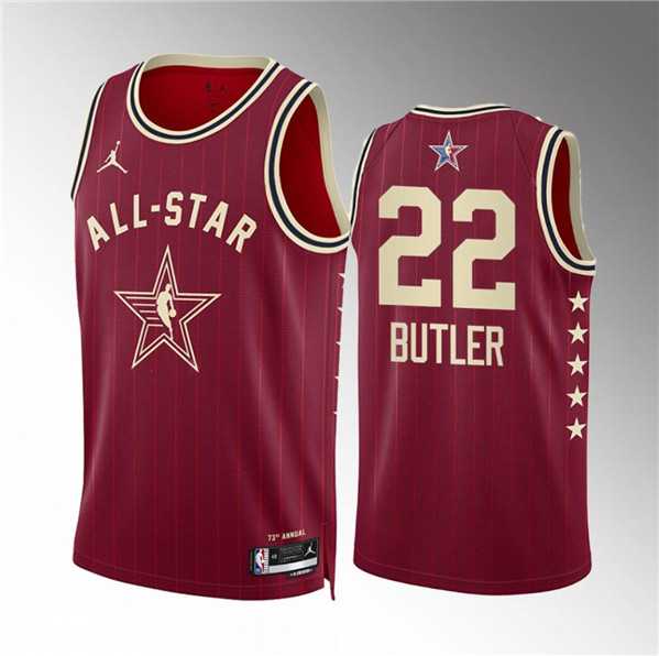 Men's 2024 All-Star #22 Jimmy Butler Crimson Stitched Basketball Jersey,We sell and wholesale Men's 2024 All-Star #22 Jimmy Butler Crimson Stitched Basketball Jersey on line form chian!